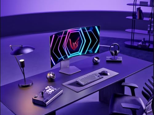 LG 39GS95QE Ultragear OLED Curved Gaming Monitor 39-Inch WQHD 800R 240Hz 0.03ms DisplayHDR True Black 400 AMD FreeSync Premium Pro NVIDIA G-Sync HDMI 2.1 DisplayPort Tilt/Height/Swivel Stand - Black additional view