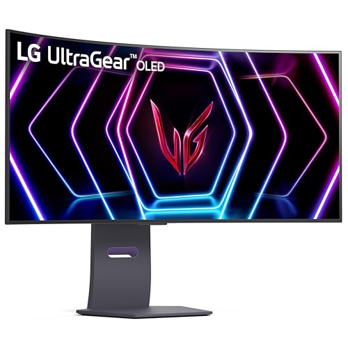 LG 39GS95QE Ultragear OLED Curved Gaming Monitor 39-Inch WQHD 800R 240Hz 0.03ms DisplayHDR True Black 400 AMD FreeSync Premium Pro NVIDIA G-Sync HDMI 2.1 DisplayPort Tilt/Height/Swivel Stand - Black additional view