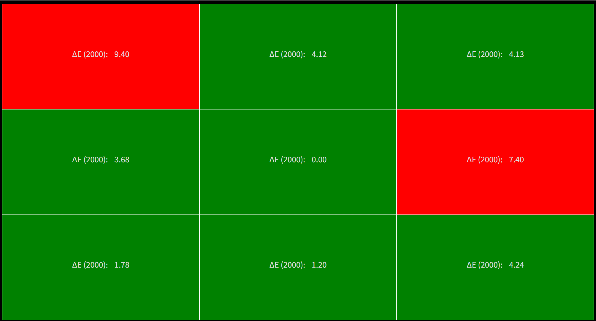 Dell S2725QS uniformity