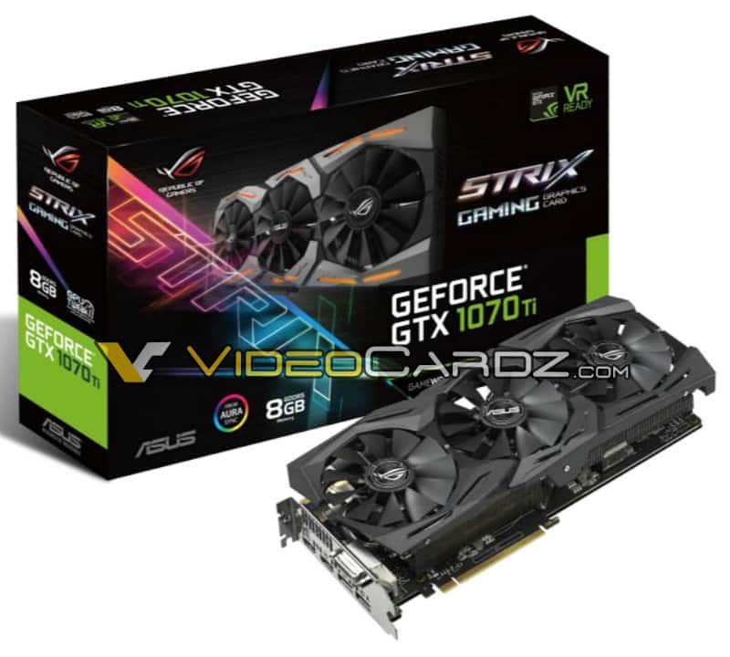 Asus Strix GTX 1070Ti amazon