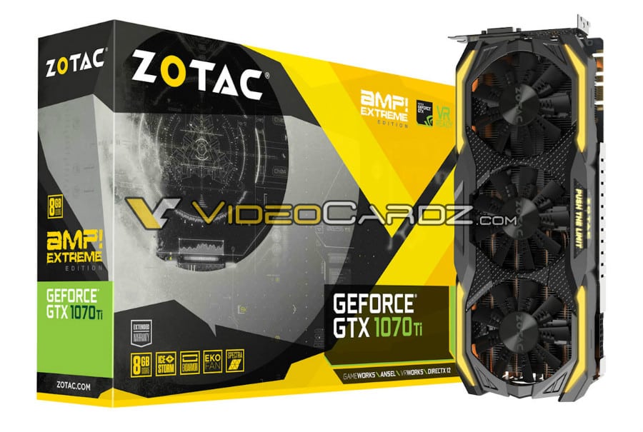 Zotac GTX 1070Ti AMP Extreme amazon