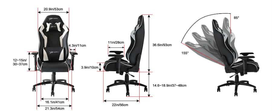 EWin Racing Champion weight limit