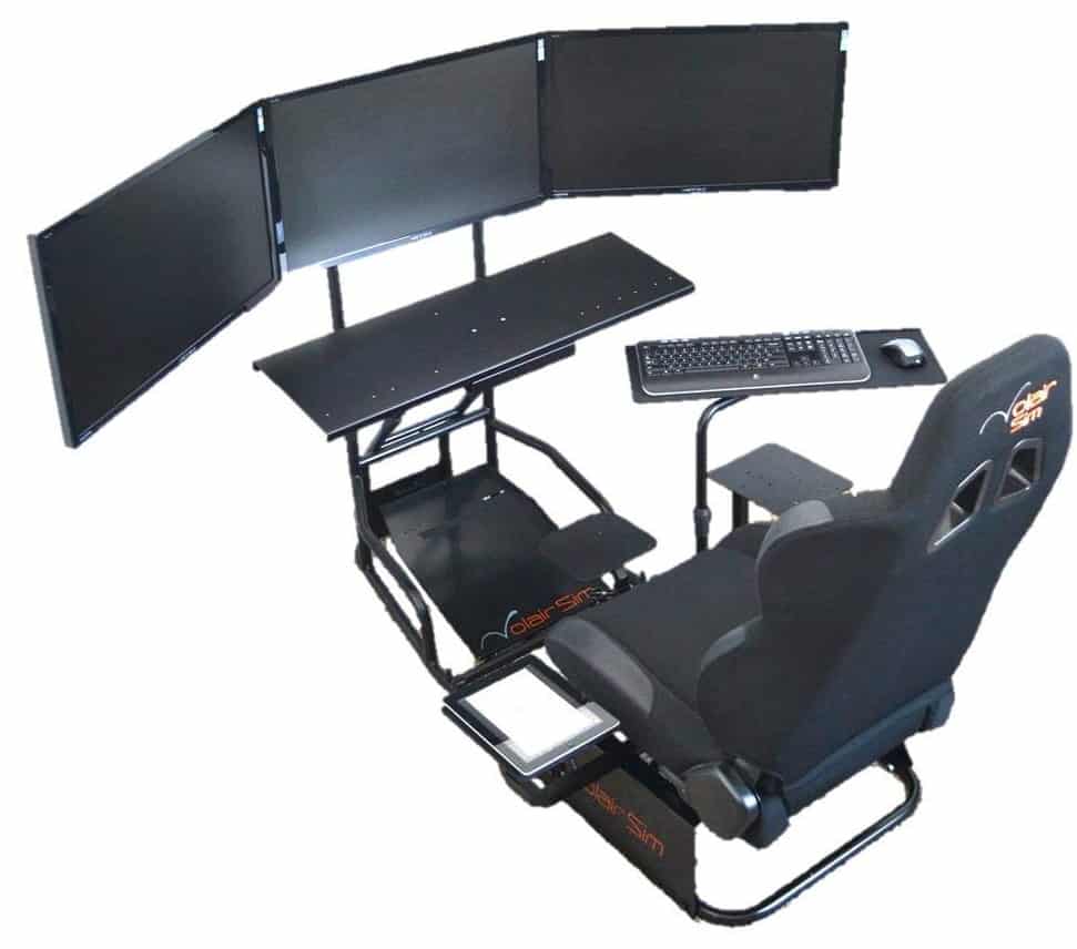 Volair sim for racing sim
