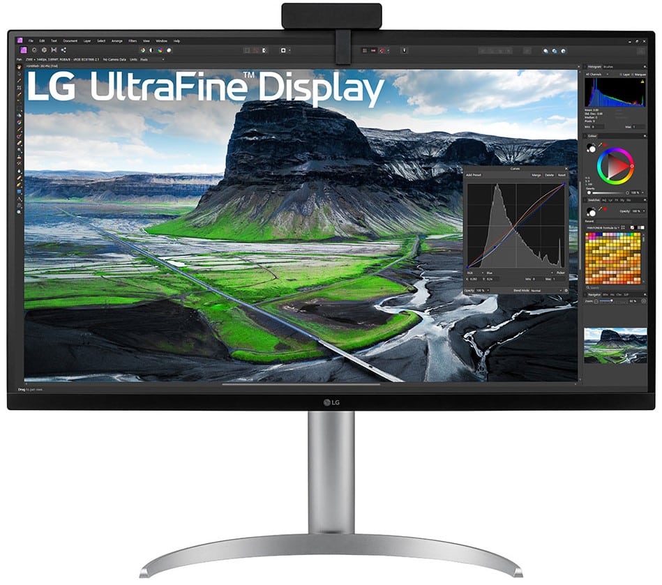 LG Ultrafine 32UQ85R-W for editing