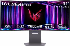 best OLED ultrawide for esports