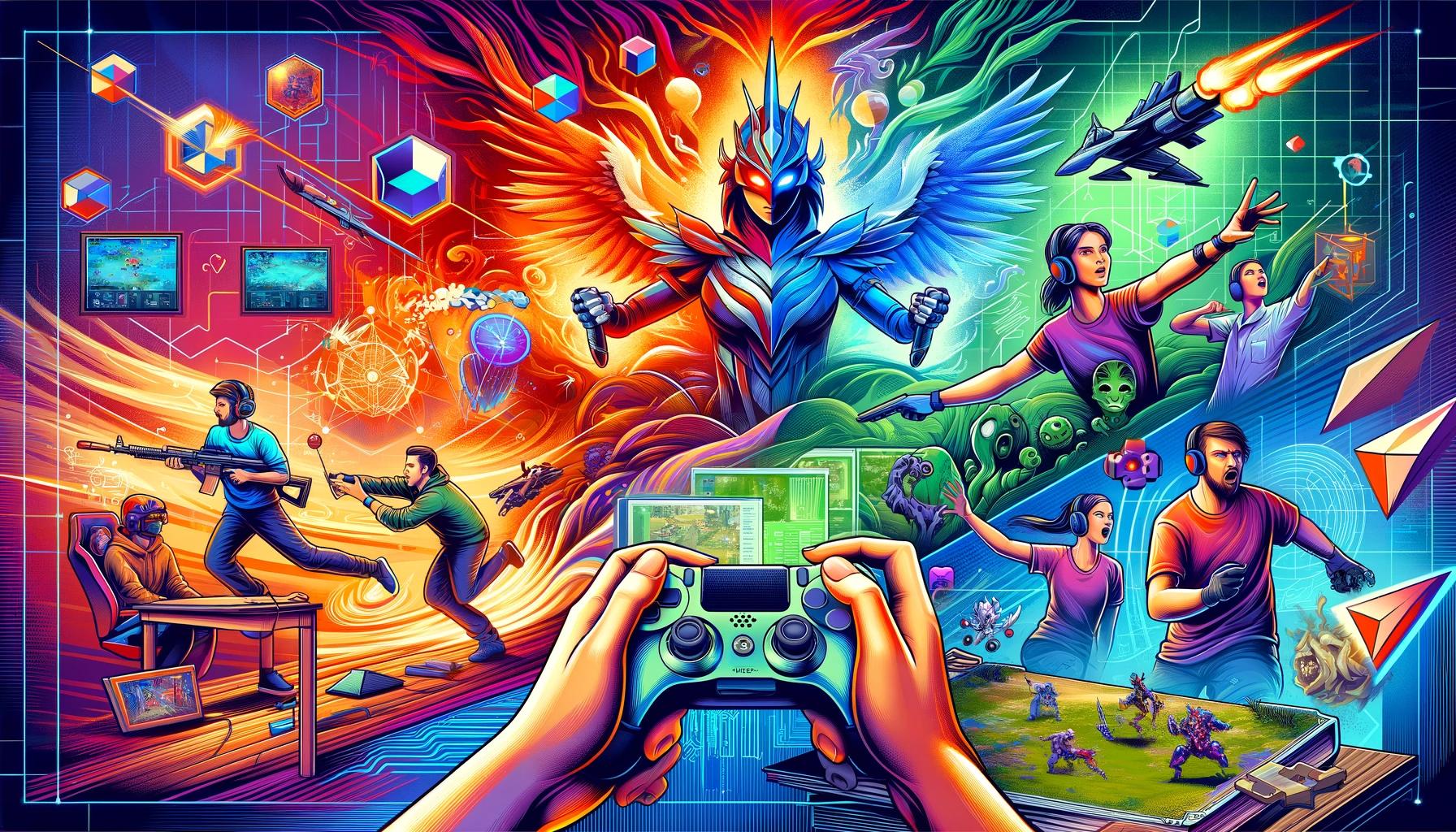 gamers excel at strategy and reflexes